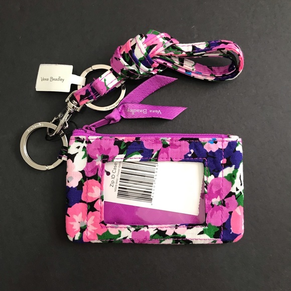 Vera Bradley Accessories Vera Bradley Id Holder Case Lanyard
